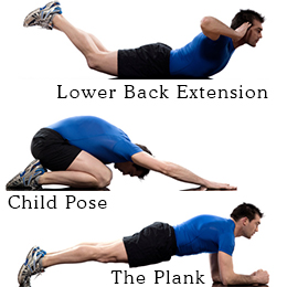 back pain poses